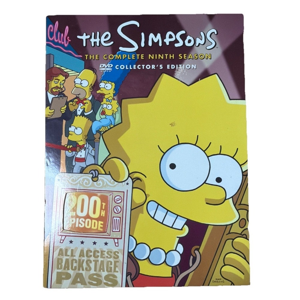 The Simpsons - The Complete Ninth Season 200th Episode Dvd 1997 1998